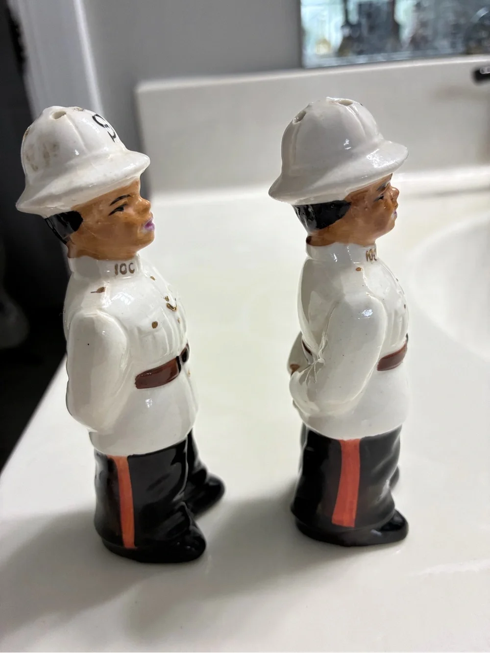Vintage Bahamian Police officer (